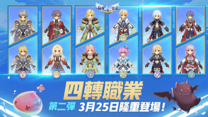 《RO仙境傳說：新世代的誕生》全新四轉職業
