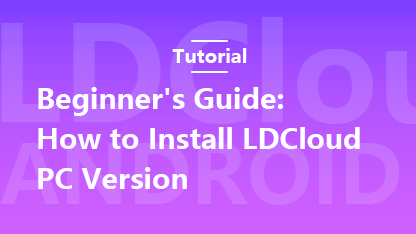 Beginner's Guide: How to Install LDCloud PC Version