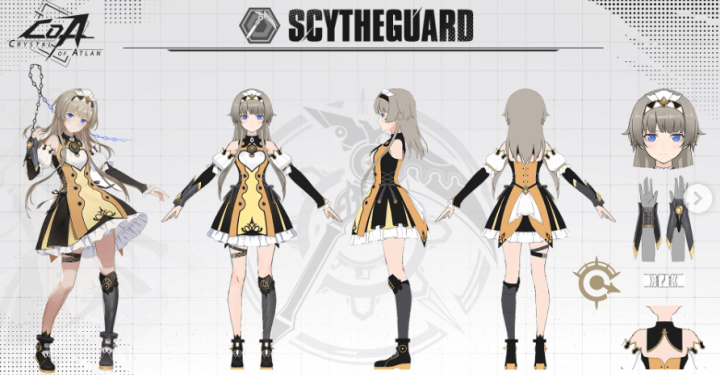 Crystal of Atlan- Scytheguard- A S-class character in the Crystal of Atlan Class tier list-LDCloud cloud phone