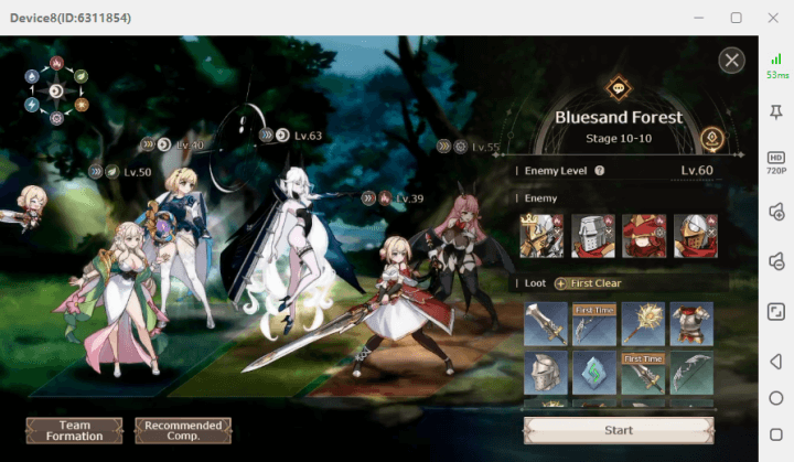 Lost Sword- Combat and Team Formation- AFK Tool