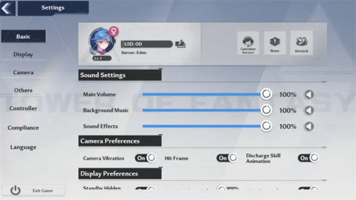 Use Unstuck When Necessary in Tower of Fantasy - LDCloud Cloud Gaming Emulator