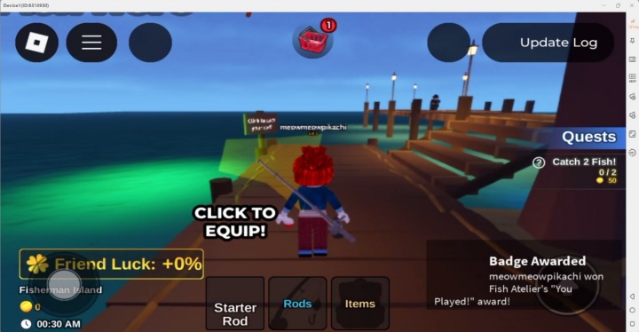 Roblox Fish it-Tutorial of Fish It- AFK without draining battery