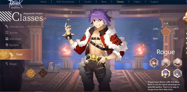 Ragnarok Origin Global Rogue Class - LDCloud