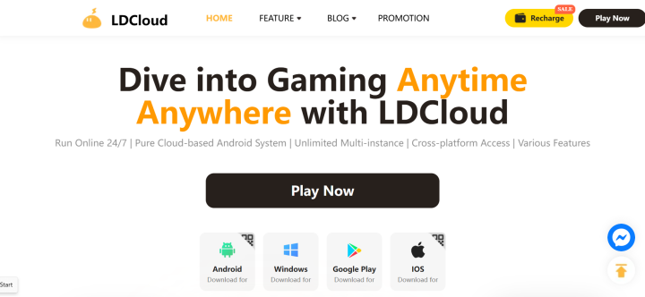 Ragnarok M：Classic Global- LDCloud website interface showing multiple options to download the game- Game AFK Tool
