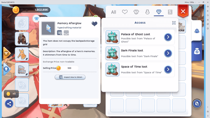 Fokus Farming Material Bernilai Tinggi - LDCloud