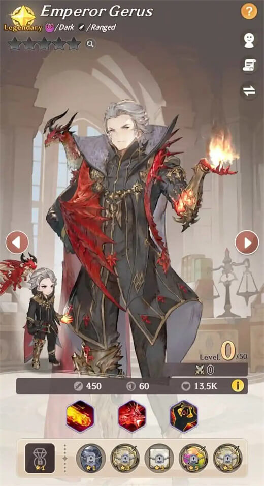 Best Overall Class Hero in Gran Saga Idle: KNIGHTSxKNIGHTS: Gerus - LDCloud Cloud Phone Emulator