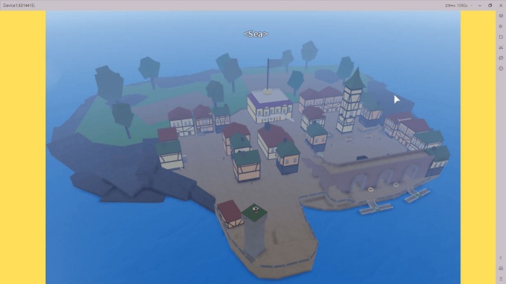 Blox Fruits- pirate village- Alat Pembukaan Telepon Game