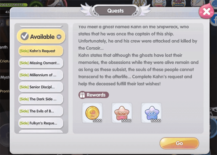 Selesaikan Semua Main dan Side Quest - LDCloud