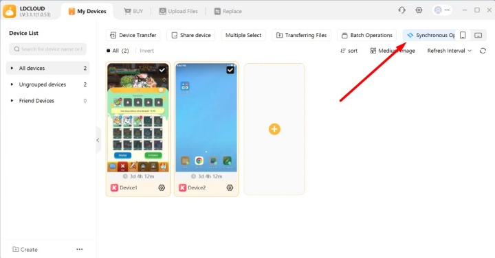 Pew Pew Slime - Idle RPG- LDCloud’s synchronous operations feature- Low latency grinding