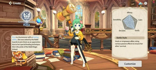 Summoners War: Chronicles Character: Kina - LDCloud