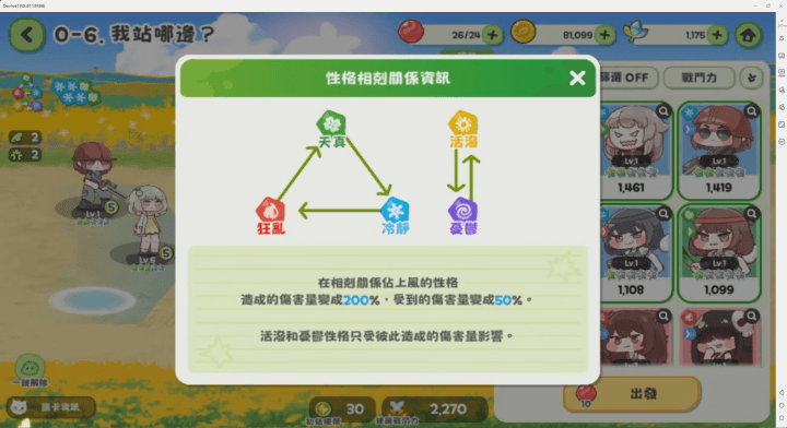 《嘟嘟臉惡作劇》- 屬性克製圖- 24小時線上