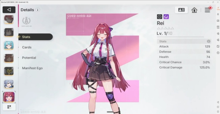 Chaos Zero Nightmare- Rei- Cloud phone hands-free