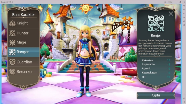 Iris Origin SEA- Kelas Ranger dengan penjelasan latar belakangnya dan statusnya- grinding offline