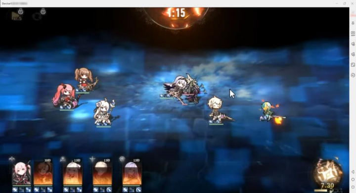 《星落》- 戰鬥場景- 雲手遊