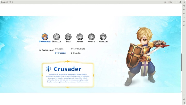 Ragnarok V: Return- Crusader (Tank/DPS Hybrid)- Perangkat Lunak Pembukaan Telepon