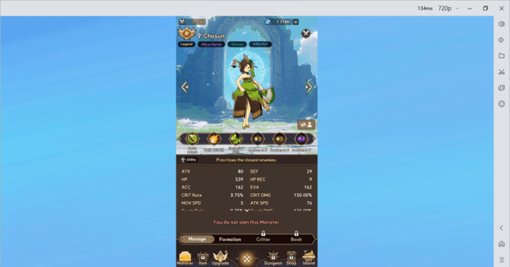 Chasun - A B+ tier character in Summoners War: Rush tier list - LDCloud