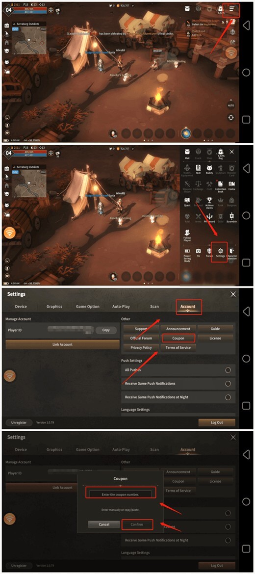 How to redeem codes in Moonlight Sculptor: DarkGamer - LDCloud