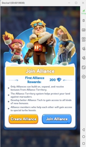Whiteout Survival- Alliances Menu-  LDCloud