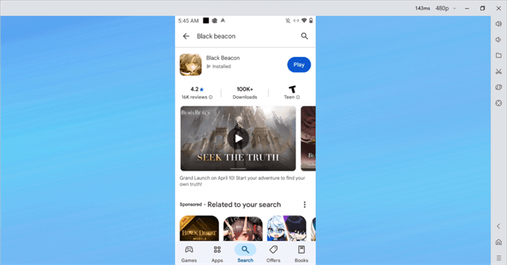 Install Black Beacon on Your Cloud Phone - LDCloud Cloud Emulator Online