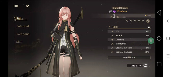 Ereshan - A B-tier character in the Black Beacon tier list - LDCloud