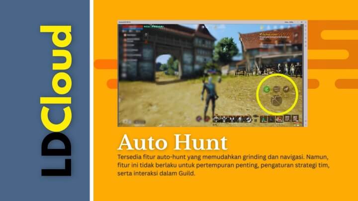 Lineage2M- Setting Auto Battle- Telepon virtual Android