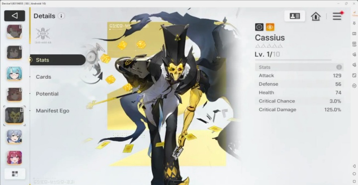 Chaos Zero Nightmare- Cassius- Cloud phone hands-free