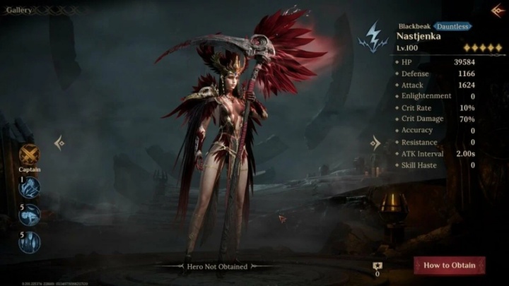 Dragonheir: Silent Gods- Nastjenka details- Game AFK Tool