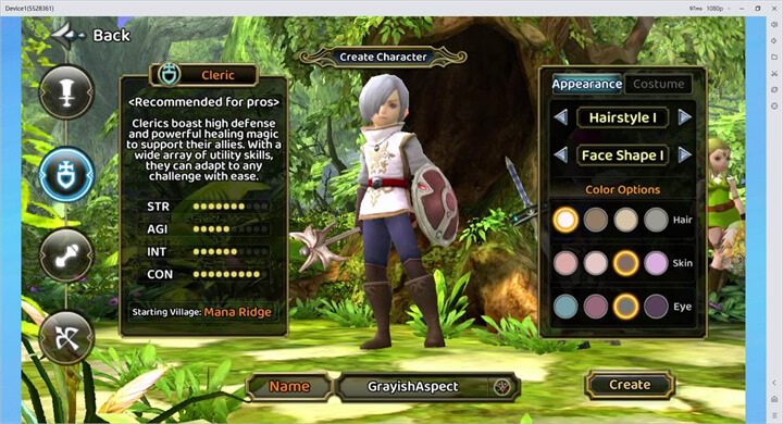 Dragon Nest: Rebirth of Legend Cleric Class - LDCloud Cloud Phone