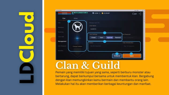 Lineage2M- Join Clan atau Guild- Telepon virtual