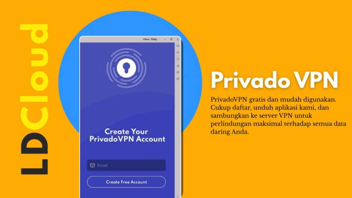 15 VPN Freemium Terbaik untuk Android: Privado VPN - LDCloud