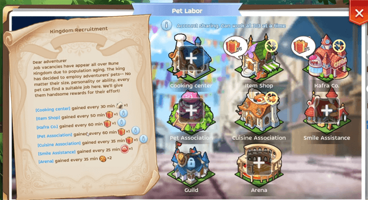 Ragnarok M: Classic Pet Labor system - LDCloud