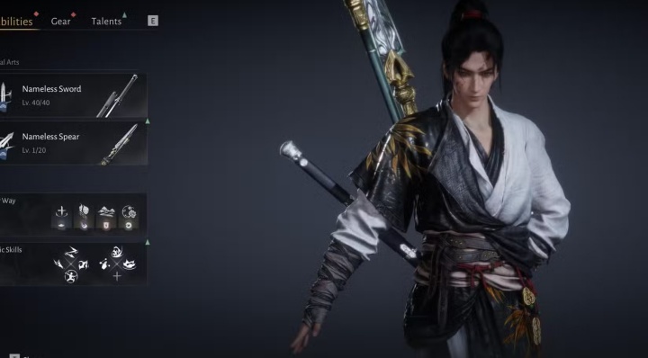 Where Winds Meet build with nameless sword and nameless spear martial arts- Cloud phone hands-free