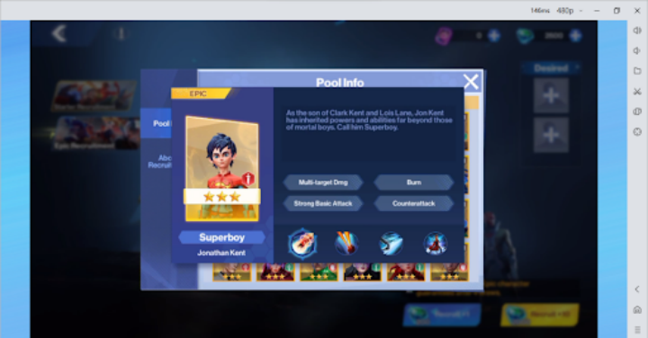 DC Worlds Collide- Super Boy- A T1 tier character in the DC Worlds Collide tier list- Android Cloud Phone