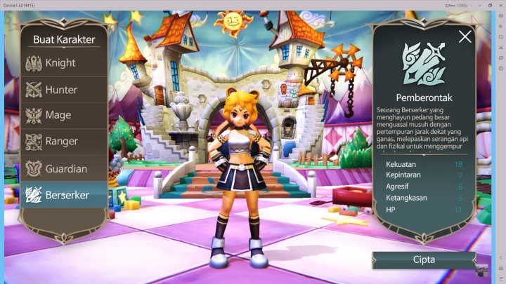 Iris Origin SEA- Kelas Berserker dengan penjelasan latar belakangnya dan statusnya- AFK tidak boros baterai