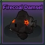 Roblox Fish it- Firecoal Damsel- Cloud phone hands-free
