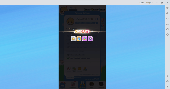 Ragnarok Crush -rewards after successful code redemption - AFK Software