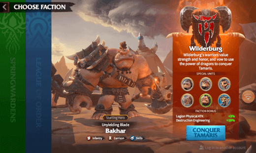 Call of Dragons Factions - Wilderburg (Orcs) - LDCloud Cloud Android Emulator