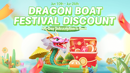 [END]Happy Dragon Boat Festival! 40-DAY special offers is coming!
