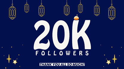 20K FACEBOOK 粉絲關注達成！